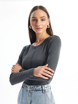 Bisiklet Yaka Kad?n Body