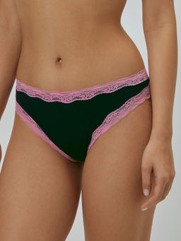 Трусы женские 2 шт. Karen черный принт - Infinity Lingerie фото 4