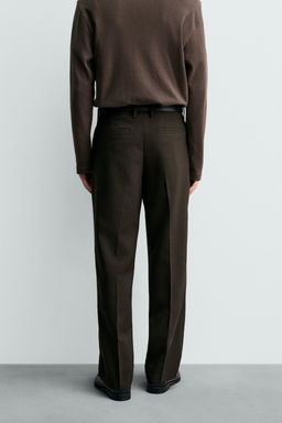 100% WOOL ORIGINS CHINO TROUSERS - Zara фото 3