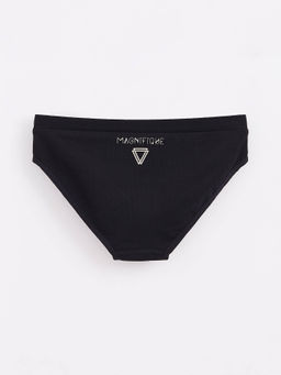 CONTE Трусы бикини с тату-рисунками TATTOO STYLE LB 1482 black-flower - Conte elegant фото 2