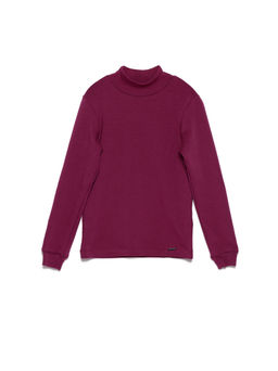 CONTE Хлопковый джемпер-гольф DD 1072 ice cherry
