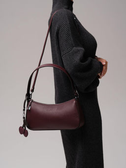 Сумка багет Azaro 31200 зимняя вишня