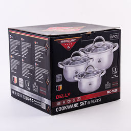 1629-2 Набор кастрюль 6пр Mercury (х4) - Mayer&boch фото 5