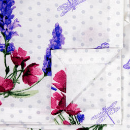 "Сан Реми" Скатерть 150х145см, длина стола до 110см, на 4 персоны, хлопок "Премиум" 186г/м2, "Домашняя мода" (Россия)