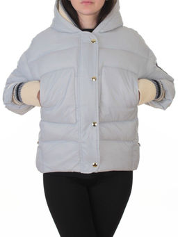 PE23-1 GRAY/LT. BLUE Куртка зимняя женская (150 гр. холлофайбер)