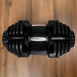 Гантель разборная Woohooo Elite Power со ступенчатой регулировкой / 17 позиций от 5 -40 кг / черный - Галеонтрейд фото 2