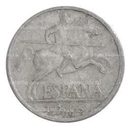 10 сентимо 1945 года Испания