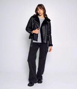 Куртка-дублёнка #КТ908 (3), чёрный