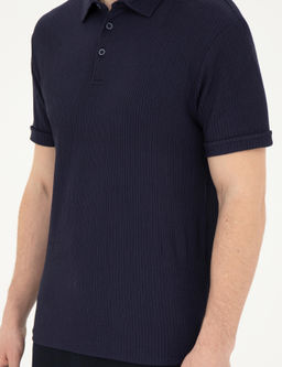 Lacivert Slim Fit Ti__rt