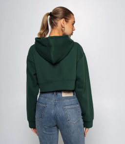 Толстовка #КТ935 (2), зелёный - Dommod фото 3