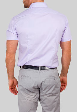 Сорочка мужская короткий рукав GREG 720/109/LV/ZV  фото 2