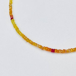 Колье из Сапфира 44 см +