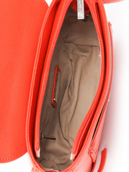 LACCOMA сумка АУ4636-оранжевый натуральная кожа хлопок