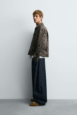 JACQUARD TEXTURED JACKET - Zara фото 4