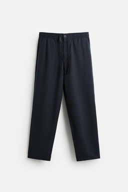 LYOCELL JOGGER WAIST TROUSERS - Zara фото 36
