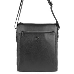 3638-3 black, Мужская кожаная сумка, Barcelo Biagi