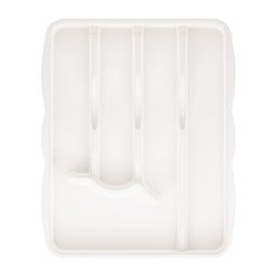 Цена за 2 шт. Лоток для столовых приборов (белый) М8516