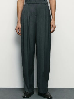 Прямые брюки с вискозой в составе / Zarina  фото 2