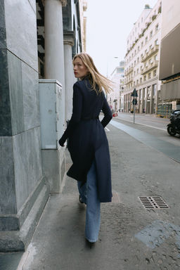 LONG WAISTCOAT WITH BELT - Zara фото 6