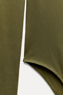 COTTON MODAL BODYSUIT - Zara фото 46