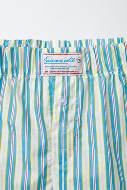 6-14 YEARS/ STRIPED T-SHIRT AND BERMUDA PYJAMAS - Zara фото 7