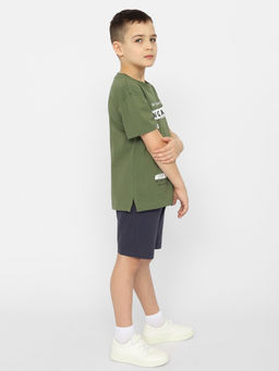 CRB wear/CSKB 63654-35 Футболка для мальчика,хаки/Ex.Cherubino  фото 3