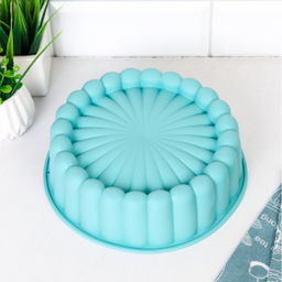 Форма для выпечки "Кекс" 20*6см. силиконовая круглая HL-963 арт. 751963