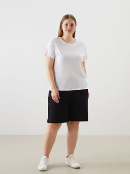 Bisiklet Yaka Kad?n Ti??rt