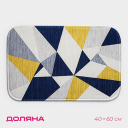 Коврик для ванной и тулета Доляна Розмари, 40?60 см
