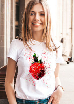 ВИДЕООБЗОР Эксклюзивная футболка Yana Pletneva упаковка плотный Zip пакет!  фото 5