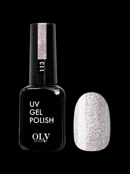 OLYSTYLE Гель-лак для ногтей тон 113 карамельный шиммер