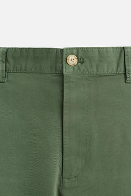 CHINO REGULAR FIT BERMUDA SHORTS - Zara фото 18