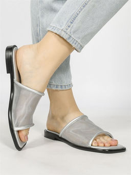 Сабо кожаные / Шлепки тренд H32F-44C