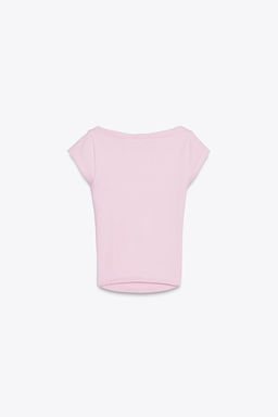 BOATNECK TOP - Zara фото 31