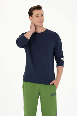 Мужской темно-синий свитшот - U.s. polo assn фото 8