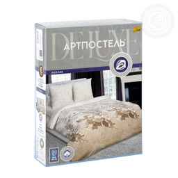 Постельное белье Адажио (поплин DE LUXE) Евро/Пододеяльник: 1 шт. - 215*200; Простыня: 1 шт. - 215*240; Наволочка: 2 шт. - 70*70; DE LUXE - Артпостель фото 4