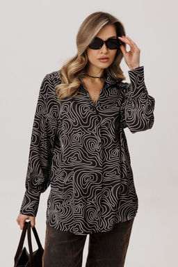 Рубашка ANELLI 1668 круги на воде