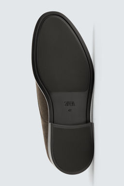 LEATHER SMART SHOES - Zara фото 13