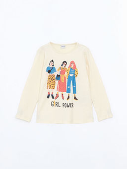 Bisiklet Yaka K?z ?ocuk Ti??rt