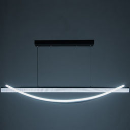 Светильник «Санди» LED 120 Вт 3000-6000К черный 100×12×11-110 см