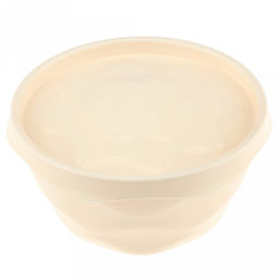 Салатник пластмассовый Modena 0,75л, д15,2см, h7,7см, с крышкой, пищевой полипропилен, светло-бежевый (Россия) - Домашняя мода фото 2