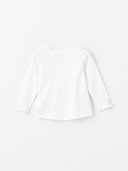Bisiklet Yaka Basic K?z ?ocuk Ti??rt