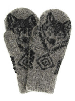 Варежки мужские "Волк" ПП 4201-3