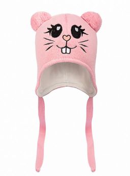 Шапка с завязками д/дев. Банни - Oldos фото 3