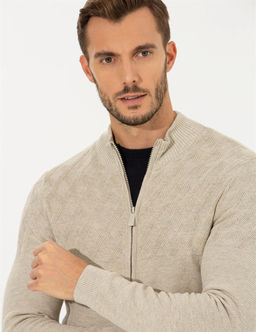 Kum Melanj Slim Fit Fermuarl_ Triko H_rka - Pierre cardin фото 2