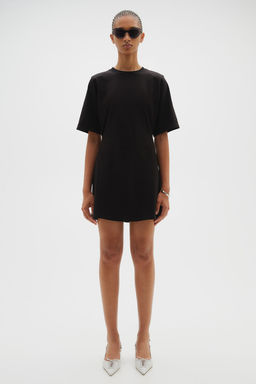 Vestido camiseta con hombreras - H&m фото 2