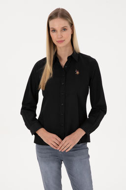 Kad_n Siyah Uzun Kollu Basic G_mlek - U.s. polo assn фото 8