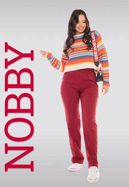 NOBBY, Женские брюки 9221-43 (марсала)