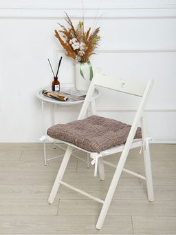 Подушка на стул Люкс - Кофе 40х40