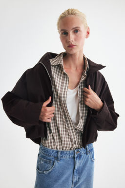 Chaqueta oversize con bajo globo - H&m фото 2